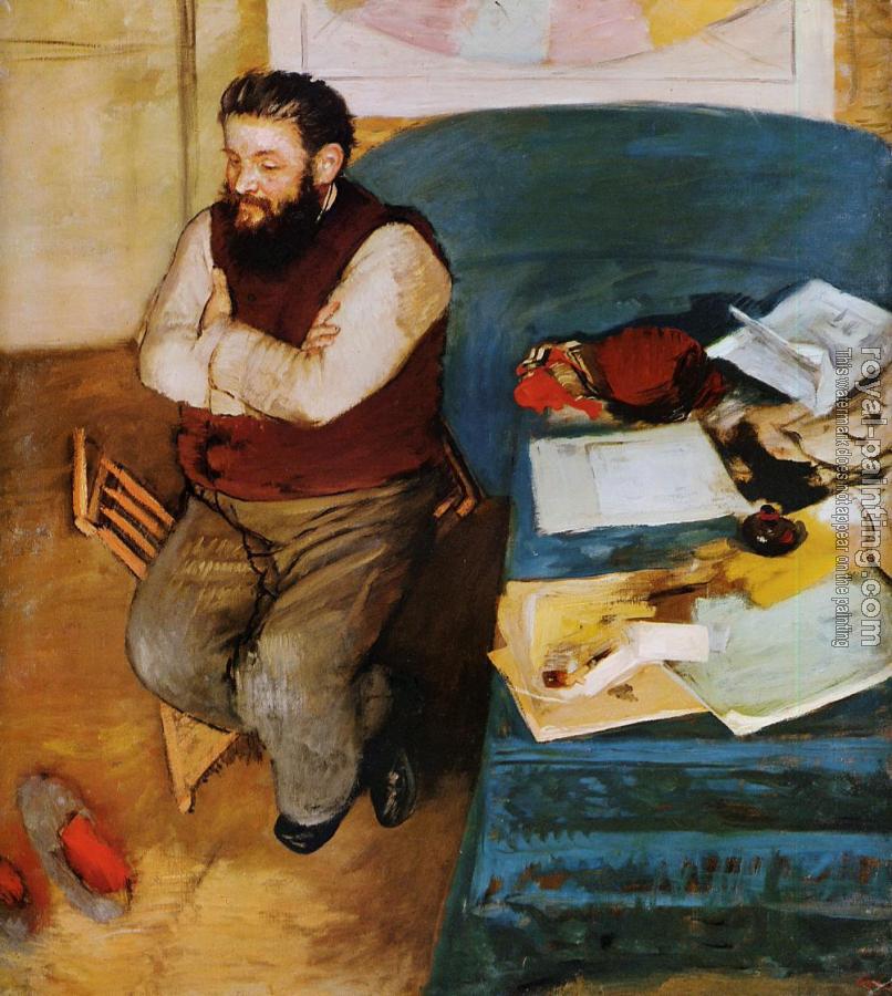 Edgar Degas : Diego Martelli Edgar Degas : Diego Martelli